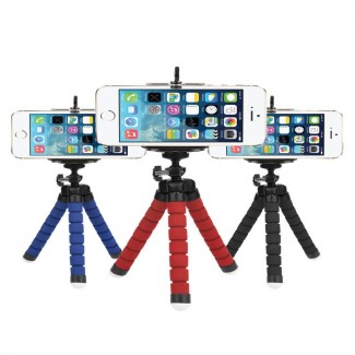 Mini Spider Sponge Tripod with Clip for Compact Cameras and Mobile Phones Price in Pakistan | LAPTAB