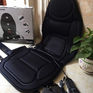 Heated Vibrating Seat Massage Cushion with Heat Therapy for Back Pain Relief Price in Pakistan | LAPTAB