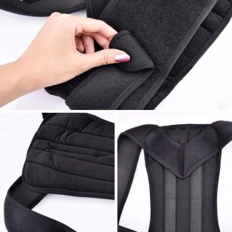 Posture Corrector Back Brace Adjustable Straightener for Neck and Upper Back Pain Relief Price in Pakistan | LAPTAB