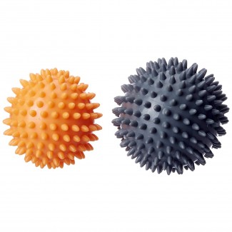 Massage Ball Combo Orange/Grey with Spiky Sensory Points for Targeted Stimulation Price in Pakistan | LAPTAB