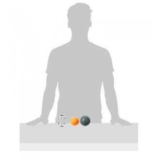 Massage Ball Combo Orange/Grey with Spiky Sensory Points for Targeted Stimulation Price in Pakistan | LAPTAB