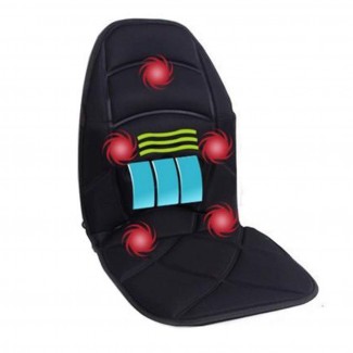 Full Seat Topper Massage Mat with Soothing Heat for Back, Neck, and Shoulders, Home and Car Use Price in Pakistan | LAPTAB
