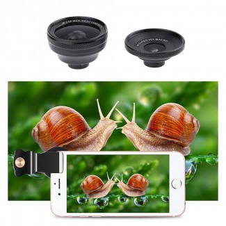 HD Optical Glass Camera Clip Kit with 0.6X Wide Angle and 20X Macro Lens Price in Pakistan | LAPTAB