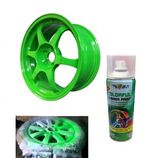 Rubber Spray Paint for All Cars ? Peelable Wheel Coating in Black, Pink, Silver & White Price in Pakistan | LAPTAB