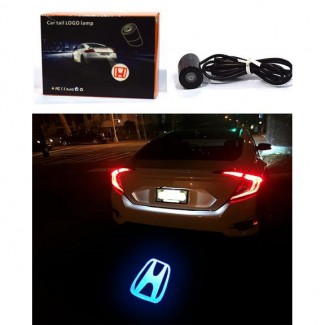 Laser LED Tail Logo Lamp for Honda, Waterproof, 2.2 cm Diameter, Rear License Plate Light Price in Pakistan | LAPTAB