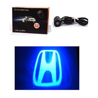 Laser LED Tail Logo Lamp for Honda, Waterproof, 2.2 cm Diameter, Rear License Plate Light Price in Pakistan | LAPTAB