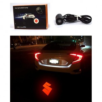 Suzuki Laser LED Tail Logo Lamp Waterproof Rear License Plate Light 2.2 cm