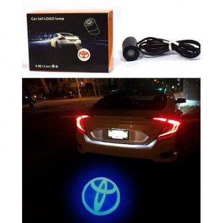 Laser LED Tail Logo Lamp for Toyota, Waterproof, 2.2 cm Diameter, Rear License Plate Light Price in Pakistan | LAPTAB