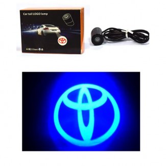 Laser LED Tail Logo Lamp for Toyota, Waterproof, 2.2 cm Diameter, Rear License Plate Light Price in Pakistan | LAPTAB