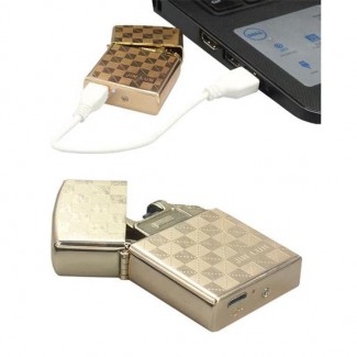 Dual X Laser Rechargeable Lighter - USB Electric, Windproof, Water-Resistant, No Butane Price in Pakistan | LAPTAB