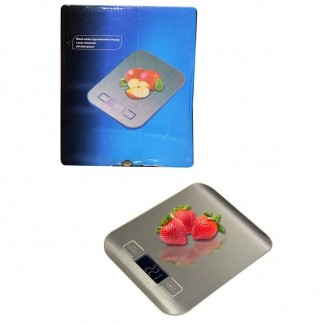 Electronic Kitchen Scale HD Display All Steel Panel