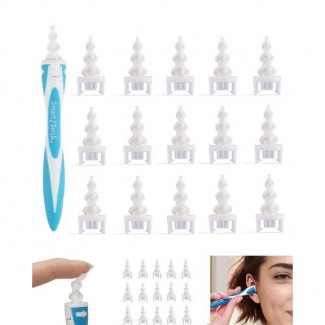 Earwax Removal Ear Cleaner with 16 Soft Spiral Replacement Heads, Safe and Flexible Price in Pakistan | LAPTAB