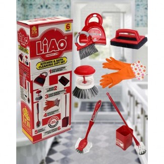  LIAO Kitchen and Bath Cleaning Set