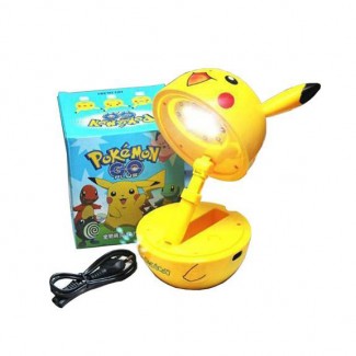 Rechargeable Adjustable Pokemon LED Table Lamp with 16 LEDs and 800mAh Battery, 10x5 Inches Price in Pakistan | LAPTAB