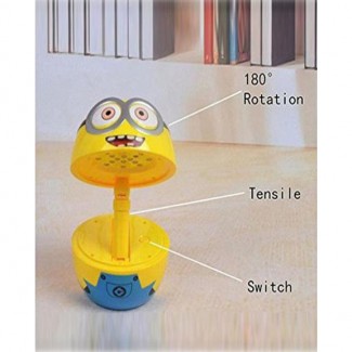 16 LED Rechargeable Minion Kids Lamp with Adjustable Neck for Study Table Price in Pakistan | LAPTAB