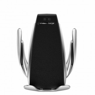 S6 Smart Sensor Car Wireless Charger with Mobile Holder, Air Vent Mount, Qi-Compatible Price in Pakistan | LAPTAB