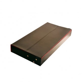 Black Leather Jewelry Organizer, 19 x 9.5 Inches, Storage Case Price in Pakistan | LAPTAB
