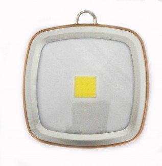 Solar Lawn Light LED AS-0506 with 3W COB, Rechargeable, 4-12h Runtime, Uses 3x NiMH Batteries