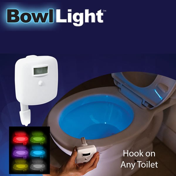 Bowl Light Motion Activated LED Toilet Light with Multi-Color Night Illumination Price in Pakistan | LAPTAB
