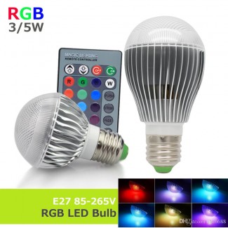 Remote LED RGB Bulb Light for Home, Hotel, Club, Architectural, and Decorative Lighting Price in Pakistan | LAPTAB