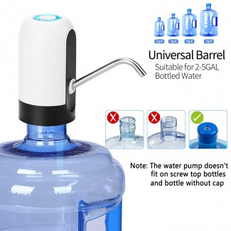 Automatic Water Dispenser Electric Pump for Bottled Drinking Water, Easy One-Click Use Price in Pakistan | LAPTAB
