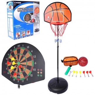 Basketball Stands With Darts