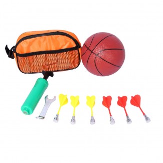 Adjustable Basketball Stand with Darts for Kids, Eco-Friendly Plastic and Metal, 153-172cm Height Price in Pakistan | LAPTAB