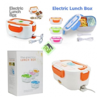Multifunction Electric Lunch Box with Stainless Steel Container, Portable and Easy to Clean