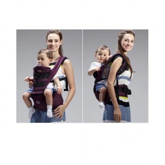 Multifunction Baby Seat Wrapping Backpack Hip Carrier with Breathable Fabric and Adjustable Straps Price in Pakistan | LAPTAB