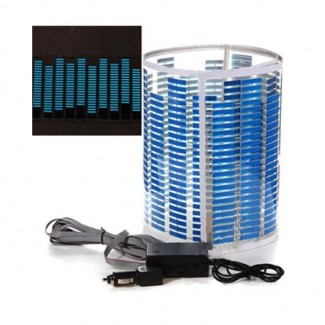 Car Sticker Music Rhythm LED Flashlight Blue Multi-Color Sound Activated for Car Rear Windscreen Price in Pakistan | LAPTAB