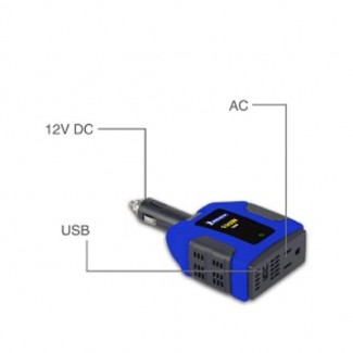 Car USB Adapter and Charger with 100W Emergency Power Inverter, 12V to 220V AC Price in Pakistan | LAPTAB