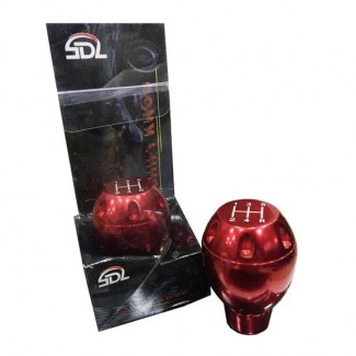Metal Gear Knob - Red, Durable and Premium Quality Car Accessory