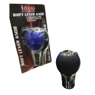 Black & Blue Durable Premium Quality Gear Knob for Car Performance