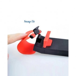 Pack of 2 Universal Car Steering Wheel Mobile Holders, Plastic, 65-70mm, Multicolor Price in Pakistan | LAPTAB