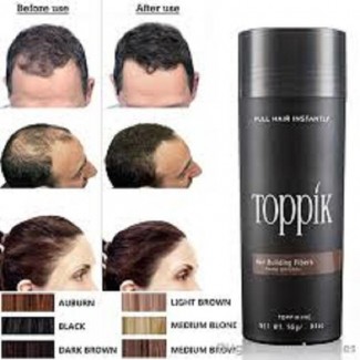 TOPPIK Hair Fiber with Application Spray and Hair Line Comb, Lightweight and Easy to Use Price in Pakistan | LAPTAB
