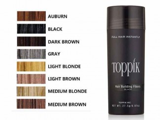 TOPPIK Hair Fiber with Application Spray and Hair Line Comb, Lightweight and Easy to Use Price in Pakistan | LAPTAB