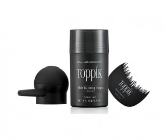 TOPPIK Hair Fiber with Application Spray and Hair Line Comb, Lightweight and Easy to Use Price in Pakistan | LAPTAB
