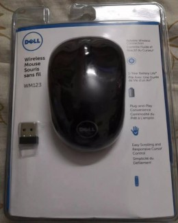 Dell WM123 Optical Wireless Mouse Compact Lightweight with Long Battery Life Price in Pakistan | LAPTAB