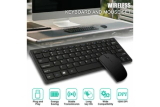 Apple Wireless Keyboard and Mouse Mini Combo, 78 Keys, 2.4 GHz, Compact Design Price in Pakistan | LAPTAB