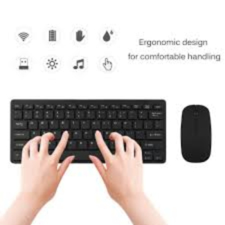 Apple Wireless Keyboard and Mouse Mini Combo, 78 Keys, 2.4 GHz, Compact Design Price in Pakistan | LAPTAB