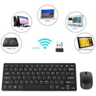 Apple Wireless Keyboard and Mouse Mini Combo, 78 Keys, 2.4 GHz, Compact Design Price in Pakistan | LAPTAB
