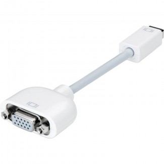 Mini DVI to VGA Converter Adapter Cable for iMac, MacBook, PowerBook G4, Mac Mini