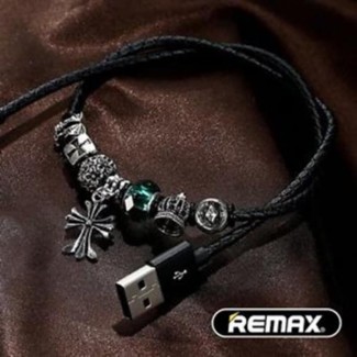 Remax Jewellery Micro USB Data Cable RC058m Stylish and Durable USB Cable Price in Pakistan | LAPTAB