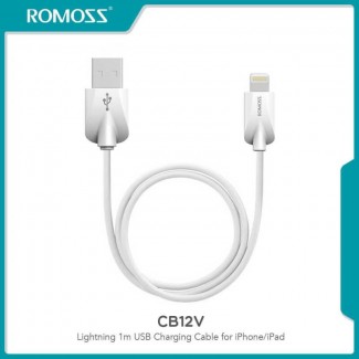 ROMOSS iPhone 6 USB Cable CB12v 1m for iPhone 6, 6+, 5S, 5, 5C Charging Price in Pakistan | LAPTAB