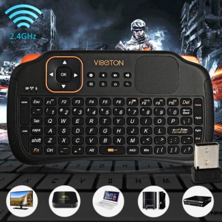 Viboton S1 Wireless Keyboard with 83 Keys and 360? Flip Touchpad, Rechargeable Battery Price in Pakistan | LAPTAB