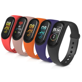 M4 Plus Health Band with Heart Rate, Pedometer, Sleep Monitor, Bluetooth 4.0 Price in Pakistan | LAPTAB