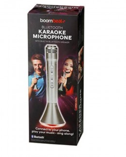 Boom Beatz Bluetooth Karaoke Mic with Built-in Speaker, Noise Reduction, 3-Hour Battery Price in Pakistan | LAPTAB