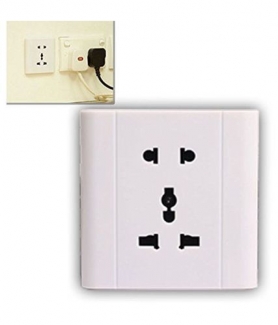WIFI Wall Socket with Hidden Mini Spy Camera, HD Video, TF Card Support