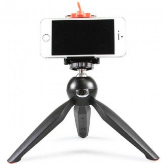 Yunteng YT-228 Mini Tripod with Mobile Clip for Smartphones and Cameras, Black Price in Pakistan | LAPTAB