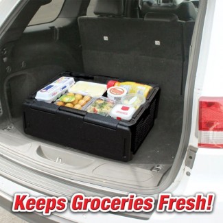 Chill Cooler Car Insulated Box - Holds 60 Cans, Temperature Lock, Collapsible Price in Pakistan | LAPTAB